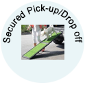 Secured Pick-up Drop-off